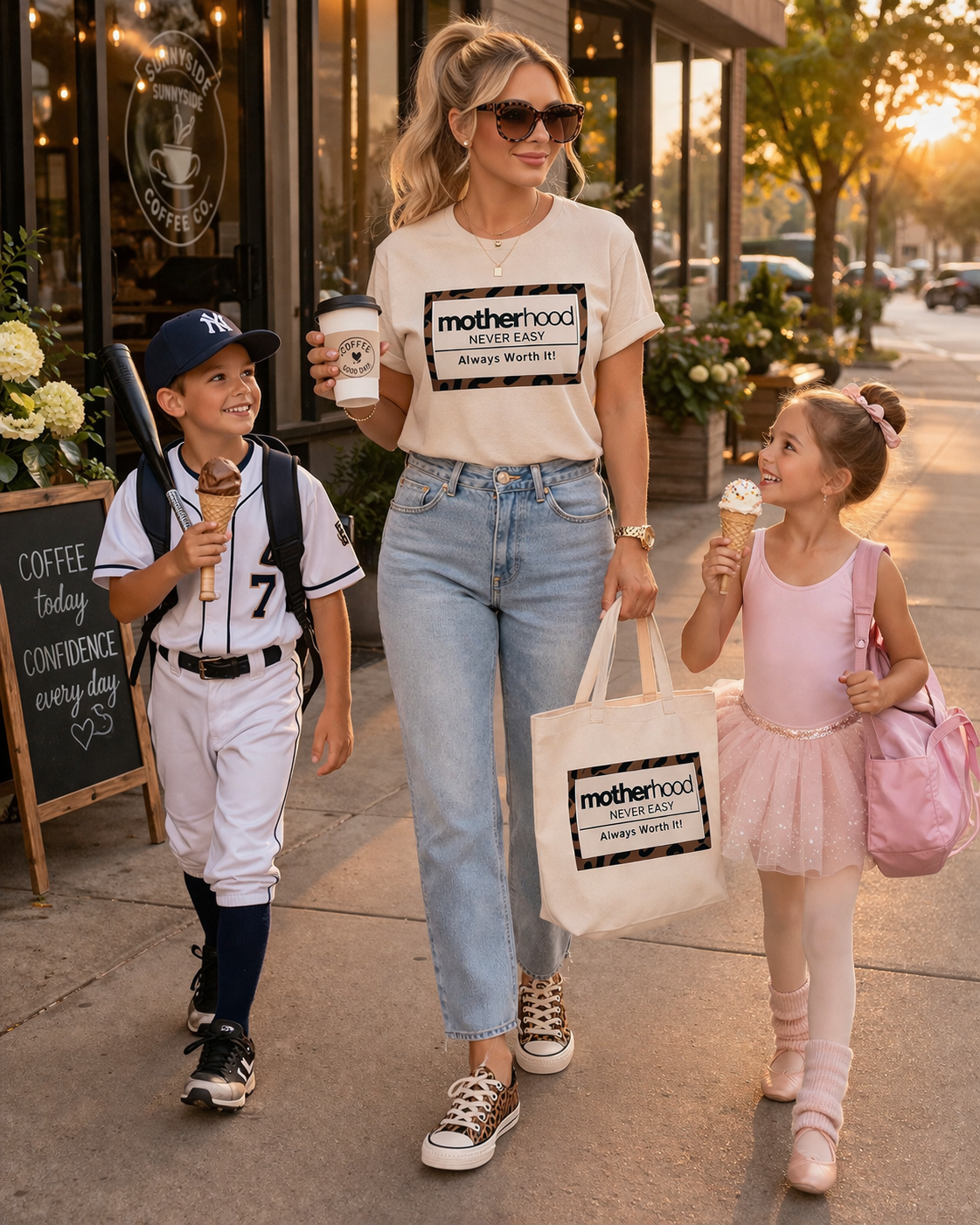 Motherhood Leopard Tshirt