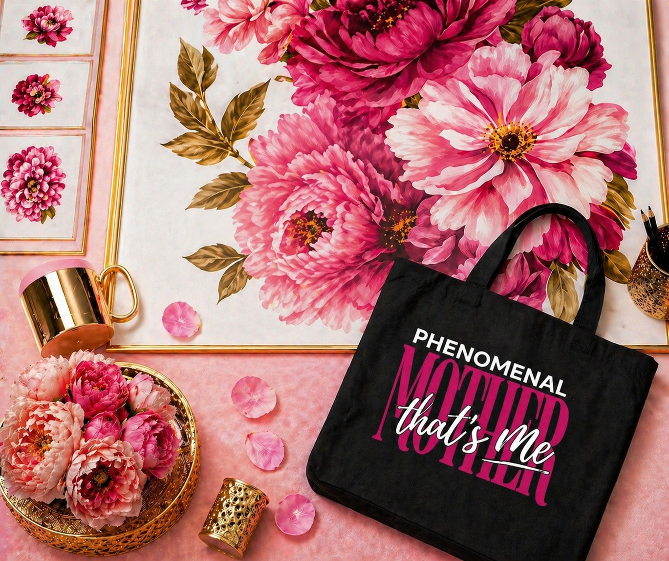 Phenomenal Mom Tote Bag
